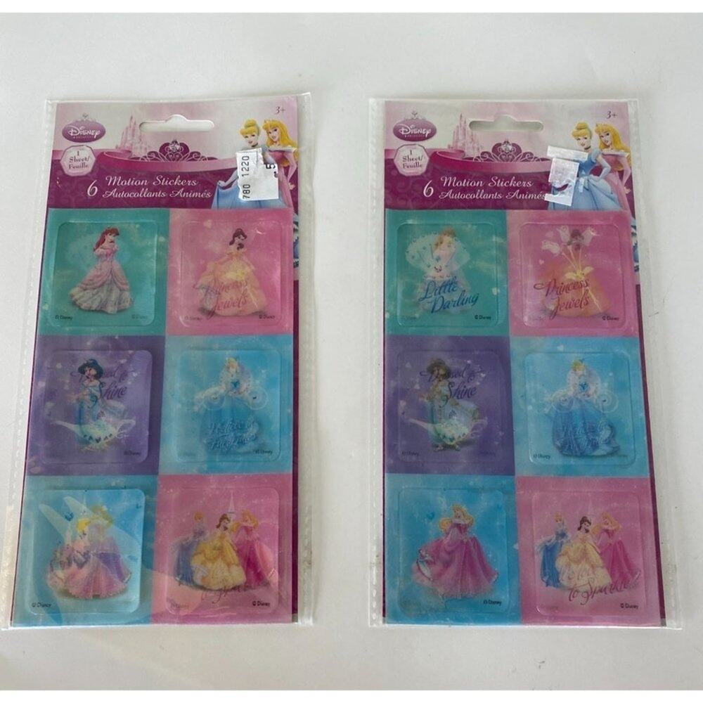 Disney Princess Stickers 2 Packages Sandy Lion